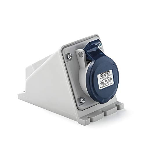 Famatel 23292 – Base Superficie 2P + T 32 A 220 V Ip44