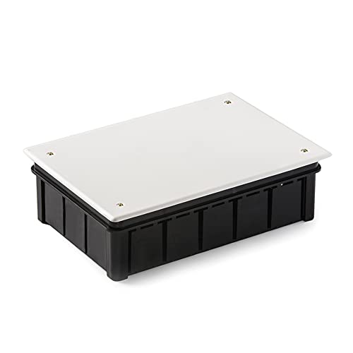 Famatel - Scatola Impermeabile Ip30 | Coperchio Con Viti | Senza Coni | 200X130X60 | Grigio