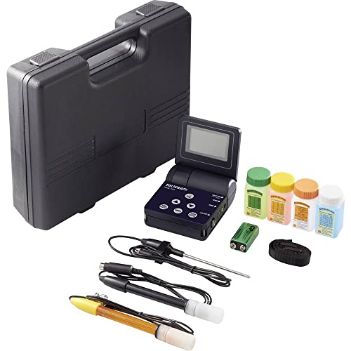 Voltcraft Kbm-700 - Misuratore Combinato Conduttività, Ph, Redox (Orp), Temperatura, Sale
