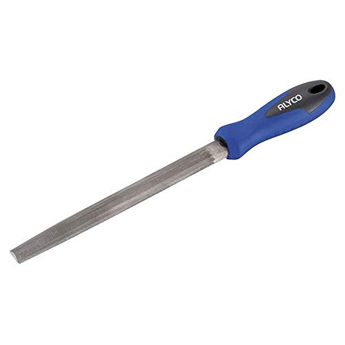 Alyco 197510 - Lima Media-Cana 150 Mm Mango Bimaterial Dentado Entrefino