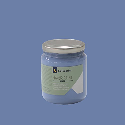La Pajarita, Pittura A Gesso Per Mobili, In Barattolo Da 175 Ml [Etichetta In Lingua Italiana Non Garantita], Blu, Cp-14