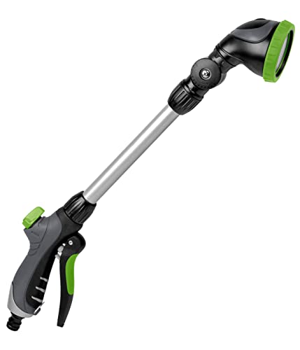 Dehner Irrigatore Compatto Per Irrigazione Plastica/Alluminio Grigio/Verde