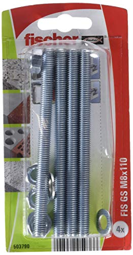 Fischer - Blister Fis Gs M8X100 K/Blister Da 4 Pezzi, 503790