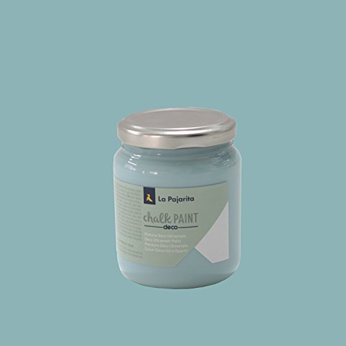 La Pajarita, Pittura A Gesso Per Mobili, In Barattolo Da 175 Ml [Etichetta In Lingua Italiana Non Garantita], Blu, Cp-40