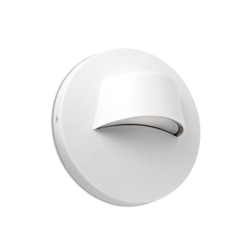 Faro Barcelona 70408 - Brow Lampada Da Parete Bianca
