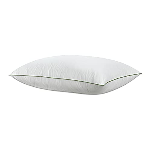 Soffim Pda Kapok Guanciale, Esterno 100% Cotone Percalle Bianco 50X80 Cm Altezza Cm. 15