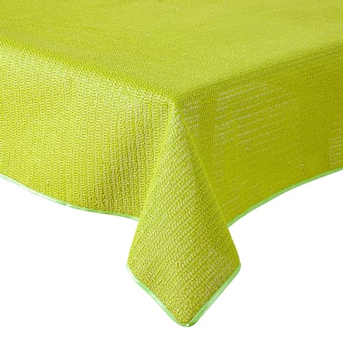 Tovaglia Da Giardino In Schiuma Morbida, Antiscivolo, Resistente Alle Intemperie, 6 Colori (Verde, 130 X 220 Cm, Rettangolare)