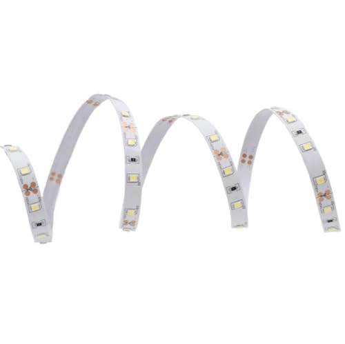 Lampo Strip Striscia Led 2835 60Led/M 24V 4.8W/Mt Bobina 5 Metri 24W Flessibile - 3000°K Luce Calda, Ip20 Per Interno