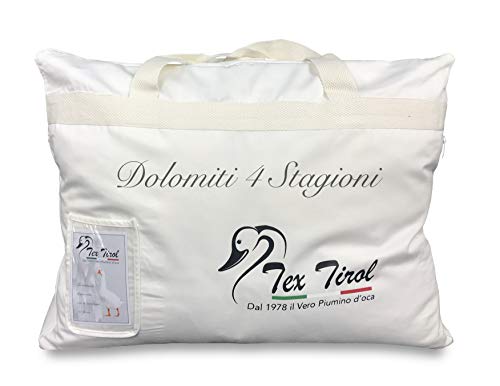 Piumino Oca Tex Tirol © Dolomiti 4 Stagioni 50% Piumino Oca / 50% Piuma Oca Matrimoniale Cm. 250X200