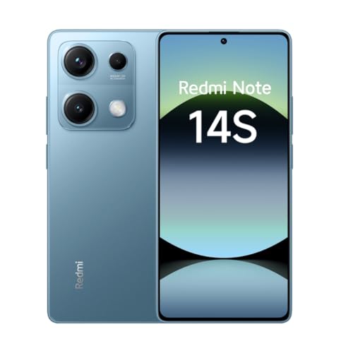 Xiaomi Redmi Note 14S 8Gb 256Gb Amoled 200Mp Ois Hypercharge Nfc Azul