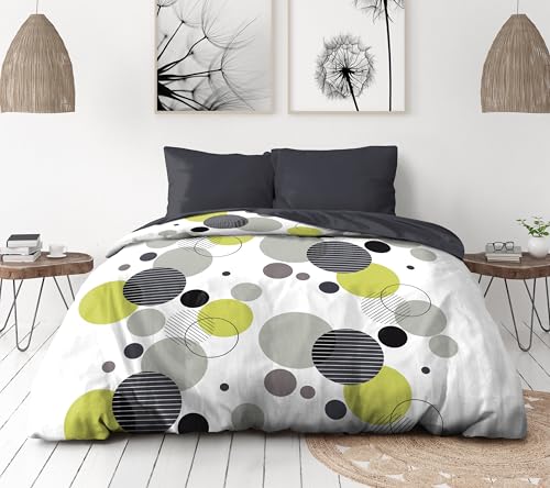 Home Linge Passion Parure Copripiumino 220 X 240 Bolle Di Revive