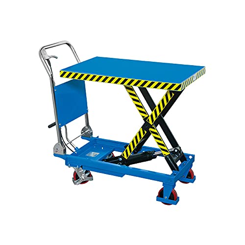 Carrello Sollevatore 300 Kg Pedana Regolabile In Altezza Fervi Art. 0075