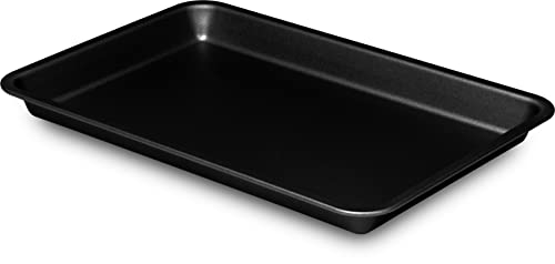 Guardini, Teglia Rettangolare 21X31 Cm, Acciaio Con Rivestimento Antiaderente, Nero, Made In Italy, Linea Gardenia