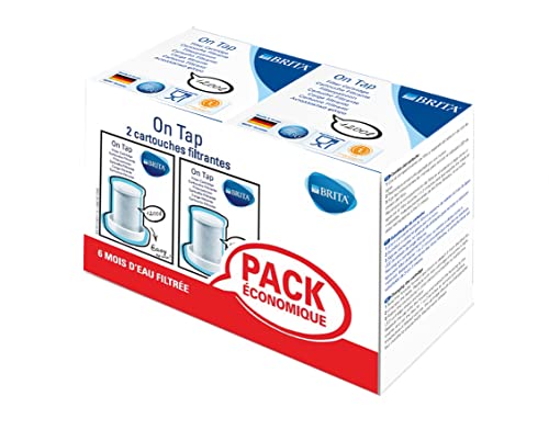 Brita On Tap Refill 1200L, 2 Pezzi, Plastica, Bianco, 2 Filtri, 2 Unità