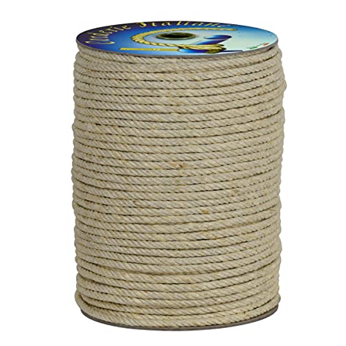 Corderie Italiane 006054955 Corda Canapa, 6 Mm, 100 Mt