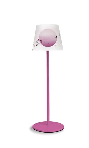 Majestic Alea Dulac Sw - Lampada Da Tavolo Led Senza Fili Ricaricabile Per Interni Ed Esterni, H37Cm, Confezione Regalo Riutilizzabile, Rondine