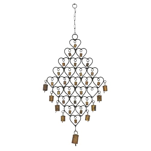 Deco 79 Scacciaspiriti, Metallo, Ottone, 76.20 Cm