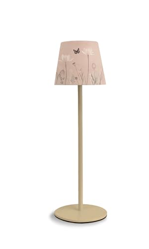 Majestic Alea Dulac By - Lampada Da Tavolo Led Senza Fili Ricaricabile Per Interni Ed Esterni, H37Cm, Confezione Regalo Riutilizzabile, Farfalla