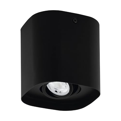 Eglo Connect.Z Smart Home Led Plafoniera Caminales-Z, Con Luce Singola, Zigbee, App E Controllo Vocale, Colore Della Luce Regolabile, Dimmerabile, Gu1