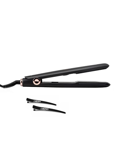 Piastra Per Capelli Elchim Natures Touch - Styler Professionale Made In Italy; Piastre In Ceramica E Titanio, Da 95°C A 235°C; Riscaldamento Veloce, 1