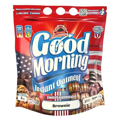 Max Protein Harina De Avena 3Kg American Brownie