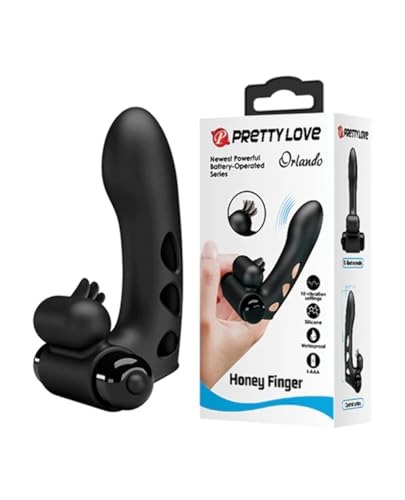 Pretty Love - Orlando Funda De Dedo Vibrador Negro