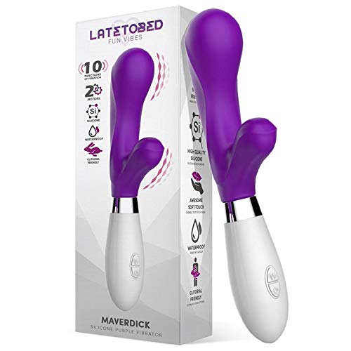 Maverdick Vibrador Silicona Pãšrpura