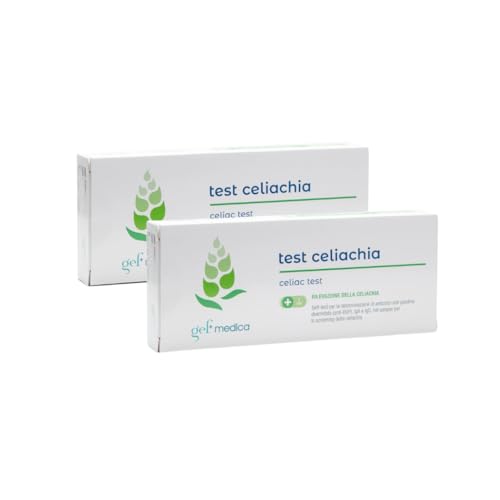Gef+Medica | Test Celiachia Intolleranza Al Glutine Screening Anticorpi Malattia Celiaca 1 Kit Rapido Per Intolleranze Alimentari (2)