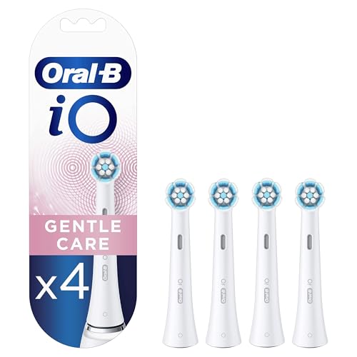 Oral-B Io Gentle Care Testine Di Ricambio , 4 Pezzi, Pacco Adatto Alla Buca Delle Lettere