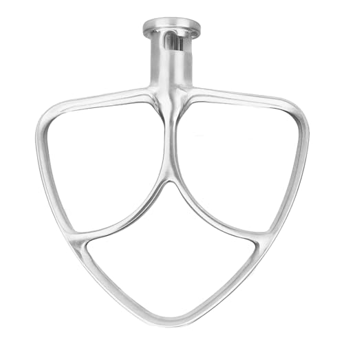 Sopimusz Frusta Piatta In Acciaio Inox Da 4,5-5Qt Per Mixer Da Cucina, Accessori Di Ricambio Per K45Ss, Ksm75, Ksm90, Ksm110, Ksm125, Ksm150