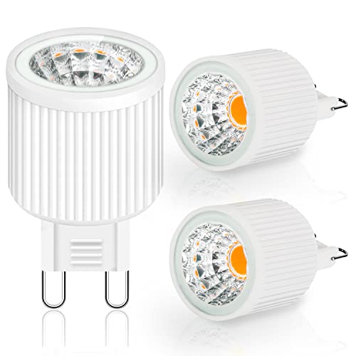 Eco.Luma G9 Lampadine Led 3W 300Lm Bianco Caldo 2700K Equivalente 40W Lampada Alogena,Senza Sfarfallio,Angolo Del Fascio 24°,G9 Led Cob Lampada Adatto