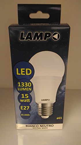 Lampada Led Goccia E27 15 W Bn