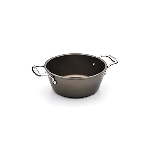 Giannini Vegetalia Evolution Casseruola Ø 20 Cm Alluminio Antiaderente Rivestimento Olliatech Ht Adatta All'Induzione Made In Italy