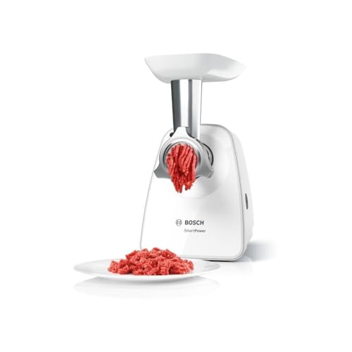 Bosch Mfw2520W Picadora 1500 W Acero Inoxidable, Blanco