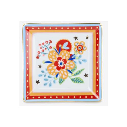 Baci Milano Svuotatasche Collezione Mamma Mia Multicolor In Porcellana 15X15 Cm