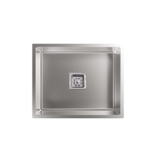 Cata Cb 50-40 R10 Lavello 44X54 Cm Cubetto Quadrato Con Raggio 1 Cm, Spessore 0,12 Cm E Profondità 20 Cm Materiale Acciaio Inossidabile Installazione 