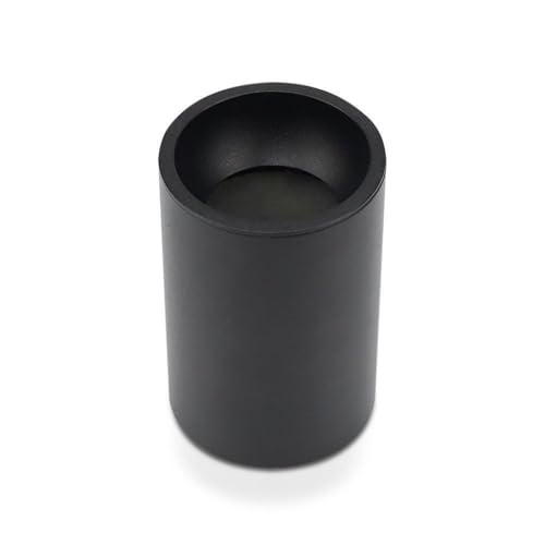 Portafaretto Led Montaggio A Plafone Rotondo Gu10 Corpo Nero