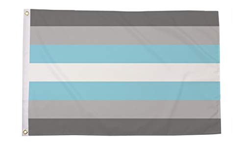 Bandiera Orgoglio Demiboy 150X90Cm - Bandiera Lgbt Genere Demiboy 90 X 150 Cm - Az Flag
