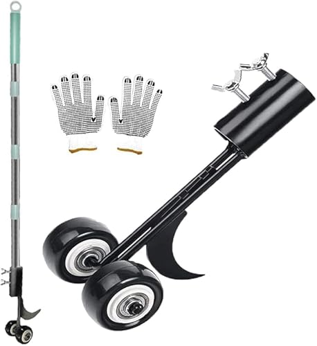 Miaoma Attrezzo Per Erbacce Da Giardino, 125 Cm, Migliorato Diserbante Con Manico Lungo Senza Inginocchiare, Gancio Per Pavimentazione, Set Di Attrezz