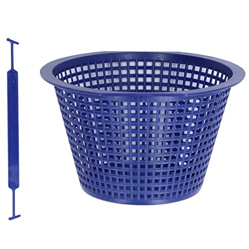 Buachois Cestello Skimmer Piscina,16,5 X 10 Cm Cesto Per Skimmer,Pulisce Detriti E Foglie Per Interrati E Piscine, Kit Di Pulizia Per Piscina In Plast