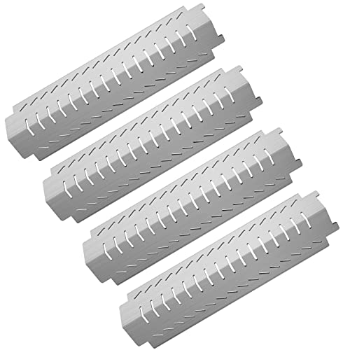 Gftime 94011 38,1 X 10,6Cm Piastra Bbq Diffusore Di Calore Parti Di Ricambio Per Charbroil Thermos Coleman Centro Griglia,Acciaio Inox Accessori Diffu