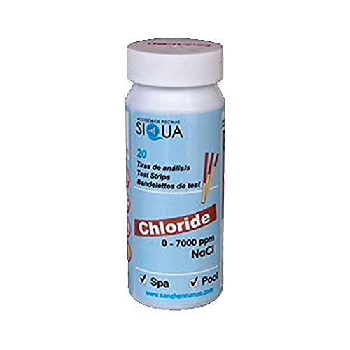 Siqua Kit Analisis Sal Piscine. 20 Strisce. Piscine Sal.