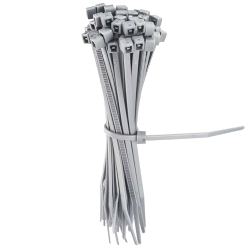 Tenax 06809 Legame, Colore: Bianco/Grigio, 10 Cm, Confezione Da 50
