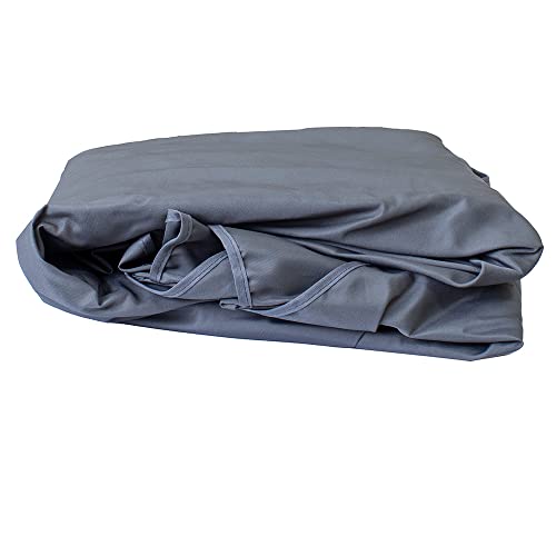 Gardenia Telo Di Ricambio Ombrellone Con Flaps Laterali, 3X3, Grigio