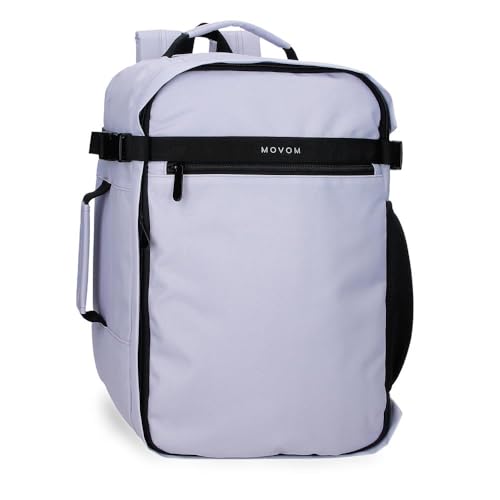 Movom Foster Zaino Da Cabina Per Portatile Viola 25 X 40 X 20 Cm Poliestere 20 L, Viola, Taglia Unica, Zaino Da Cabina Per Laptop