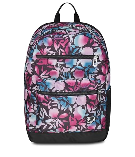 Seven Zaino Scuola Reversible Con Cuffie Wireless, Floreale, Reversibile, 29 L, Scuola Media E Superiore, Zaino Ragazza