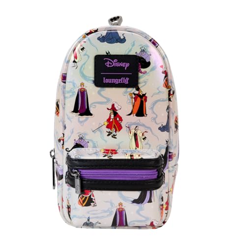 Loungefly Disney Villains Iridescent Mini Backpack Pencil Case