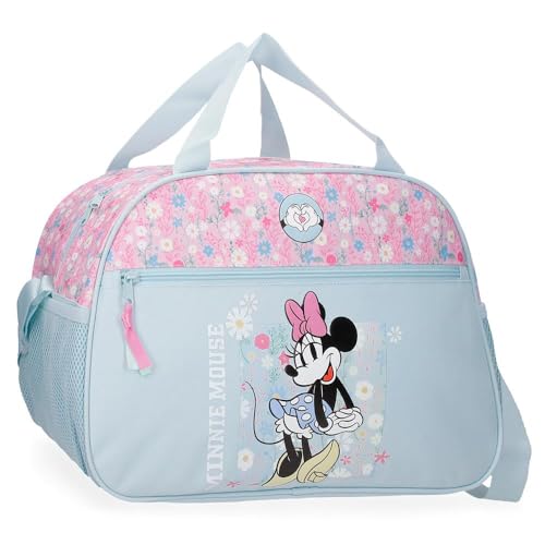 Disney Minnie Happy Zaino Per Bambini, Zaino Scolastico, Realizzato In Poliestere, Tasche Laterali, Spalline Larghe Regolabili, Maniglia Superiore Per