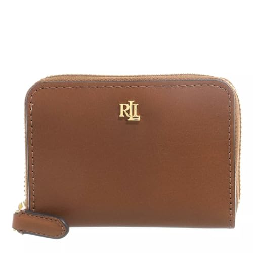 Polo Ralph Lauren Lauren Ralph Lauren Donna Portafoglio Sm Zip Wallet Small 432876729 Marrone Lauren Tan 004