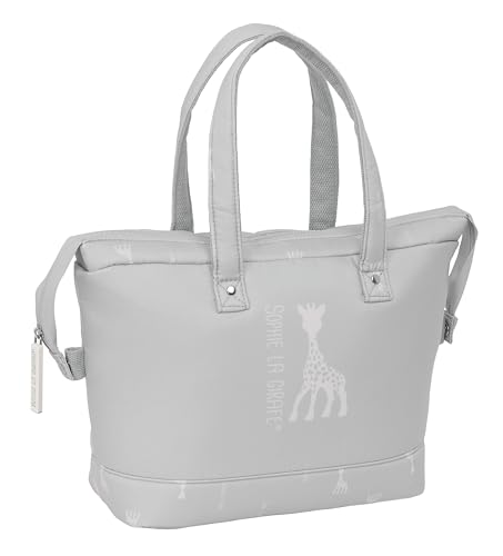 Safta M869A-812434869 - Beauty Case Grande Con Manici Unisex Per Bambini, Grigio Pietra, Standard, Grigio Pietra, Estándar